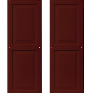 Apple Raised Panel Shutters