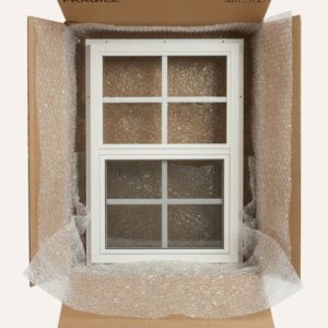 Boxed Windows, Aluminum, Vertical Sliding
