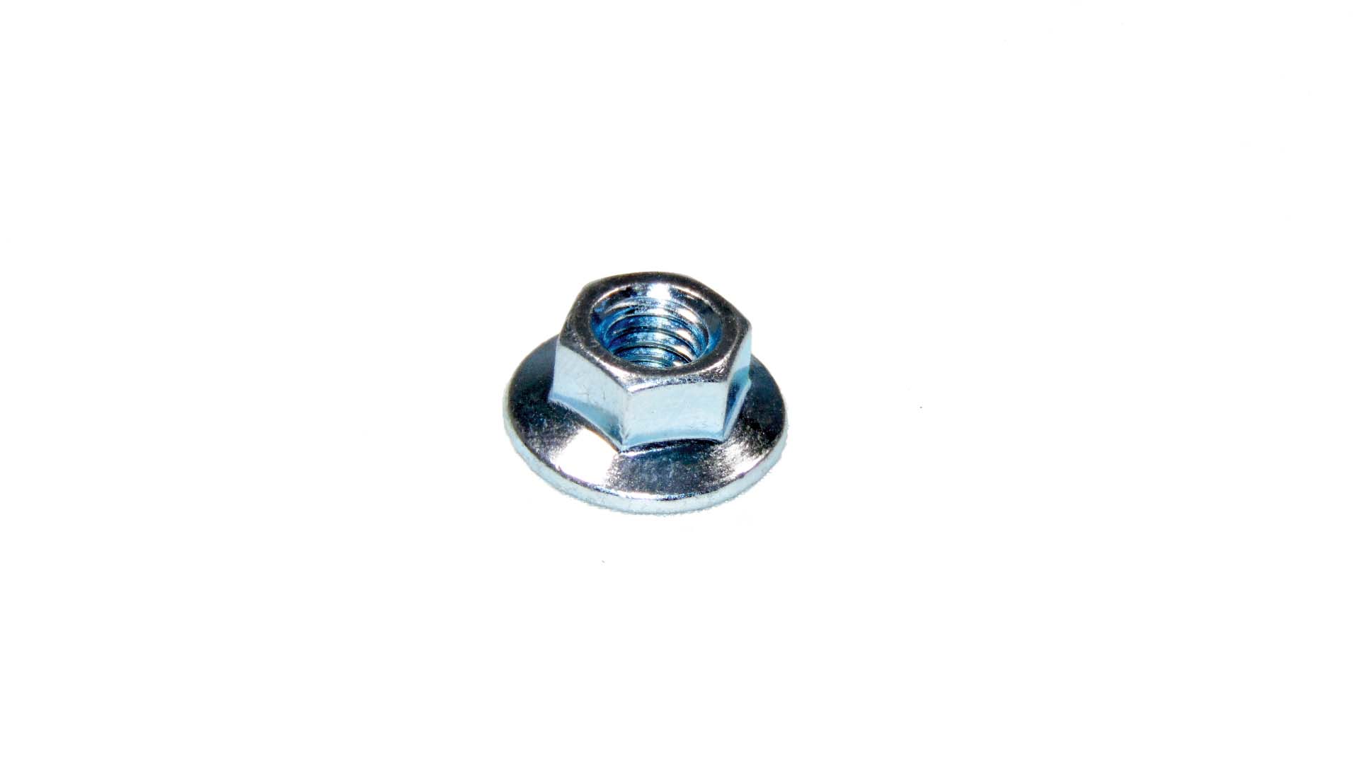 25 Pack 1/4-20 Black Serrated Large Flange Nuts – 11/16" Flange – For Ford/Mercury